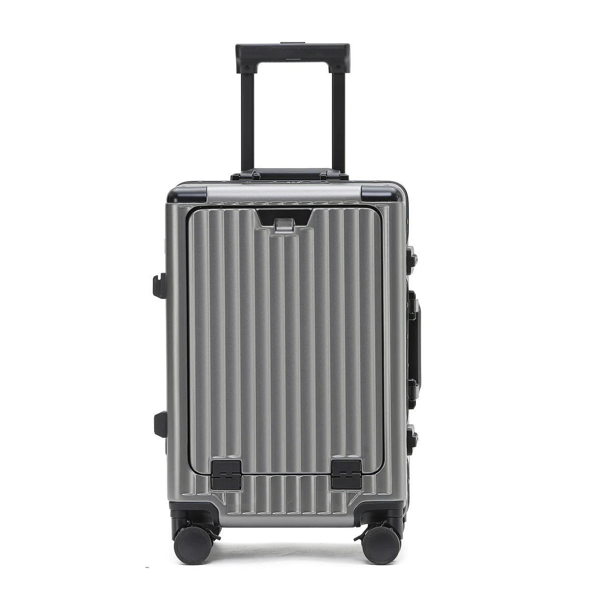 PRIME ALUMINUM CARRY-ON SUITCASE | GREY