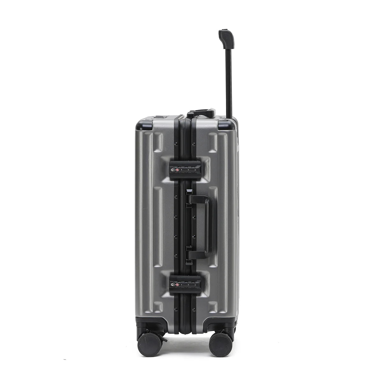 PRIME ALUMINUM CARRY-ON SUITCASE | GREY