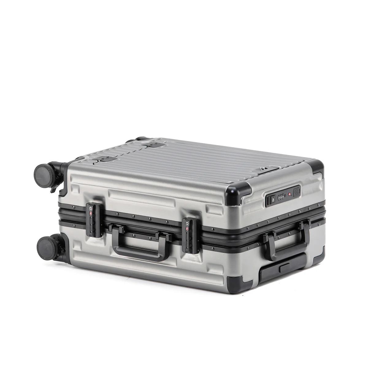 PRIME ALUMINUM CARRY-ON SUITCASE | GREY